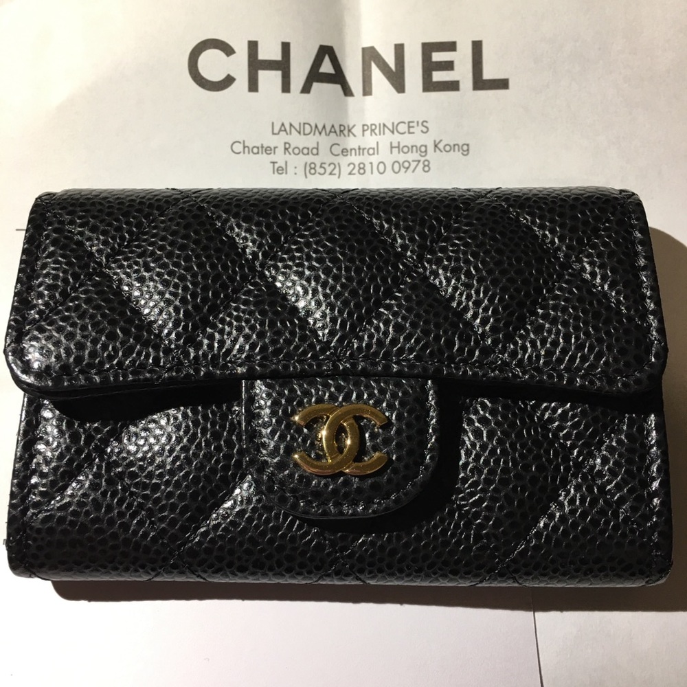 New Authentic Classic Chanel Card Holder